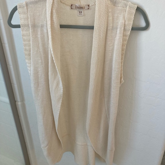 Sleeveless cardigan - Picture 1 of 2